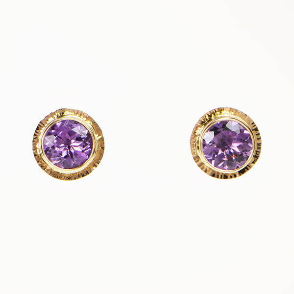 Lavender Amethyst Earrings