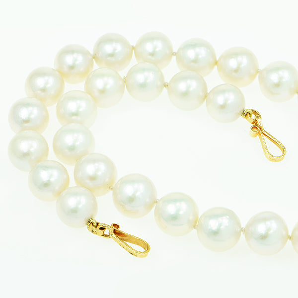 Ice Aquamarine Millennium-cut Faceted and Freshwater Pearl Necklace