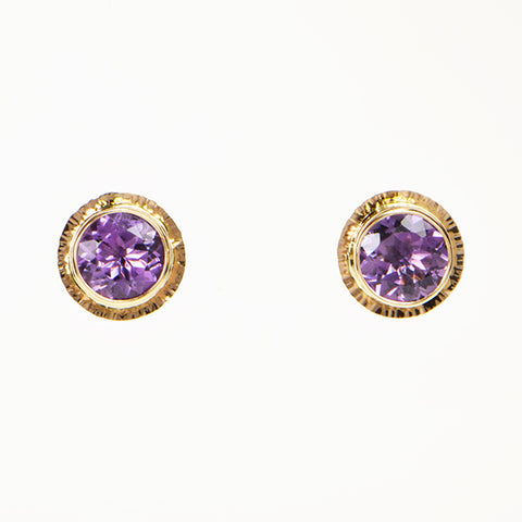Lavender Amethyst Earrings