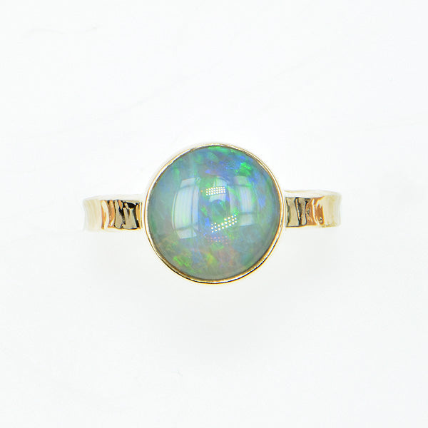 Crystal Opal Cabochon Ring