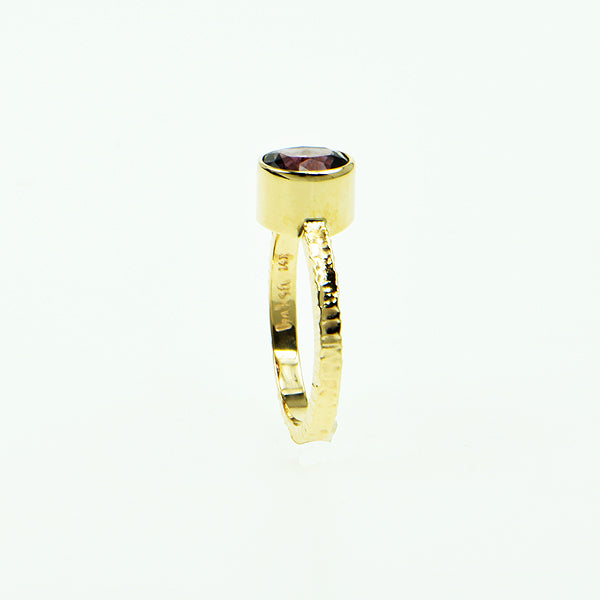 Lavender Spinel Faceted Ring